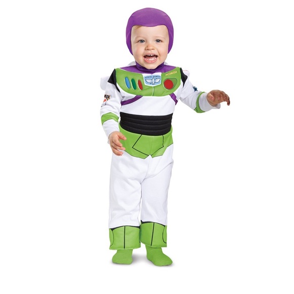 Disguise Toy Story 4 Infant Deluxe Buzz Lightyear Halloween Costume 6-12 Months - Picture 3 of 8